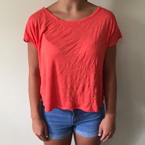 Orange shirt